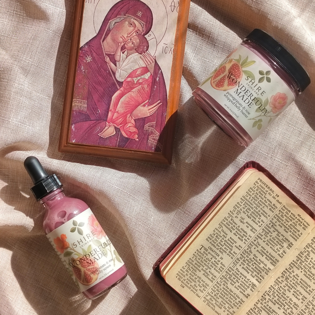 Wonderfully Made Pregnancy Belly Care Routine
