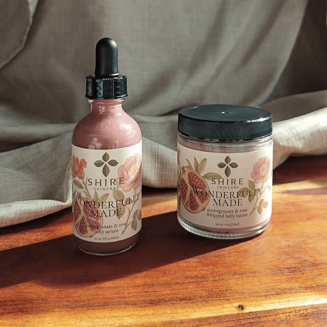 Wonderfully Made Pregnancy Belly Care Routine