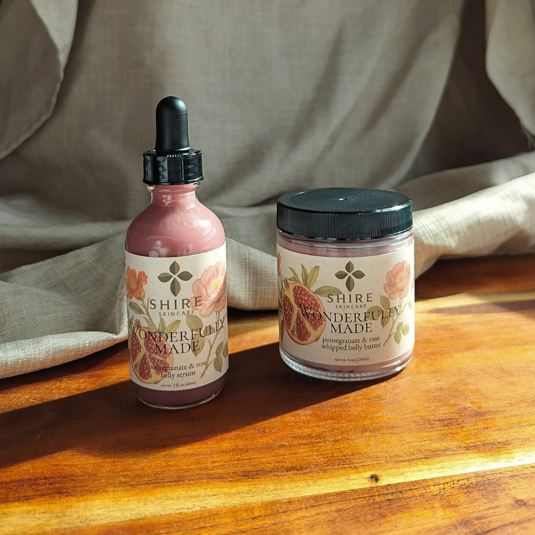 Wonderfully Made Pregnancy Belly Care Routine