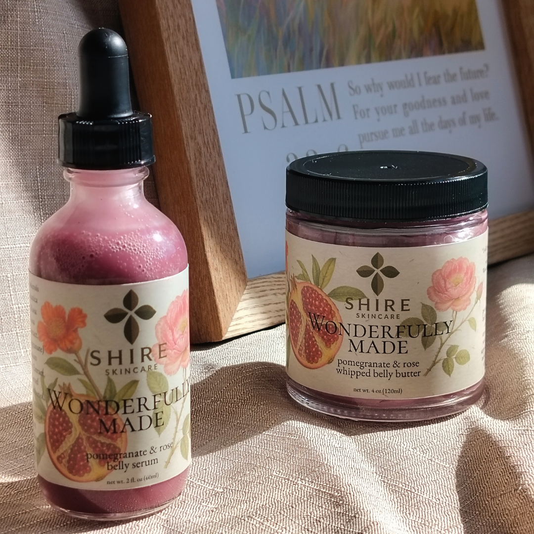 Wonderfully Made Pregnancy Belly Care Routine