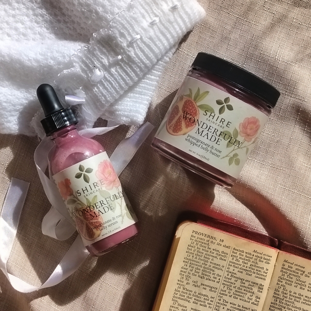 Wonderfully Made Pregnancy Belly Care Routine